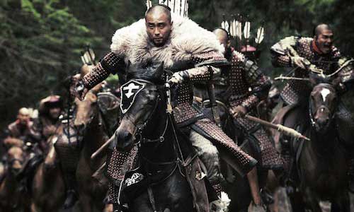 Manchu horsemen