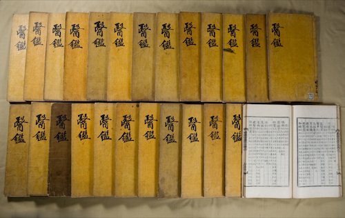 The 25 volumes of the Donguibogam