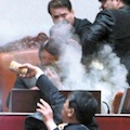 Thumbnail for post: GNP braves tear gas to pass FTA