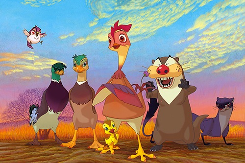 Leafie: The ensemble of main characters