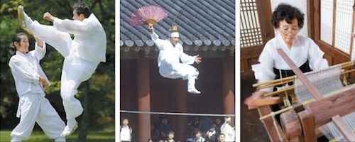 Korea's three new intangible heritage listings