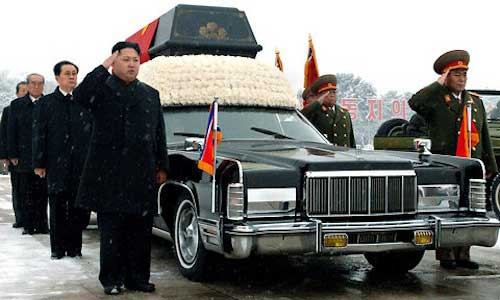 Kim Jeong Un's hearse