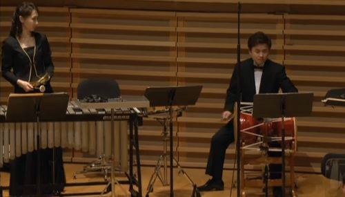 Changgu and kkwaenggwari in the percussion section