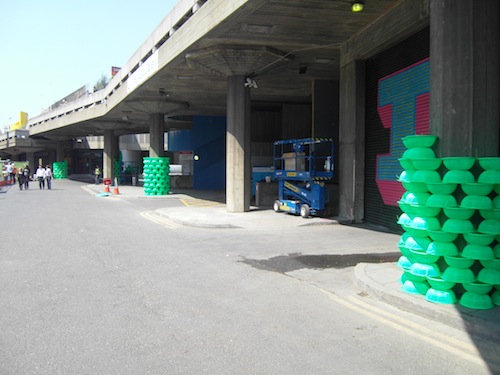 Work in Progress - Choi Jeong-hwa's part-finished project under the Hayward Gallery