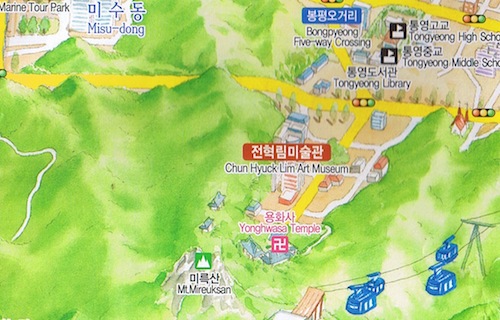 Mireuksan - Yonghwasa - Jeon Hyuck Lim Art Museum: it all looks so easy. And it is.