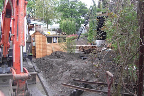 The shed currently used as the team's command centre will be replaced by a memorial bench made with the military ID tags of war veterans. The shed currently used as the team's command centre will be replaced by a memorial bench made with the military ID tags of war veterans.