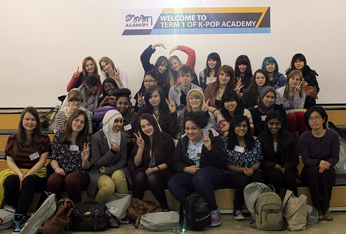 The students in the K-pop Academy