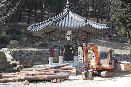 More work in progress at Yonghwasa