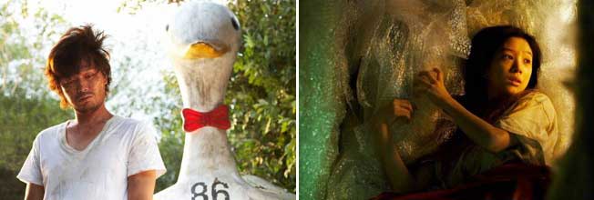 Stills from Castaway on the Moon