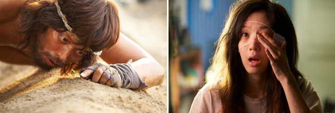 Stills from Castaway on the Moon