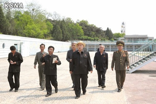 Kim Jong Un tours Mangyongdae Funfair
