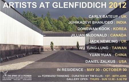 Glenfiddich Artist In Residence poster