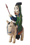 Man Riding a Horse
