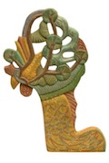 Phoenix Entangled with a Pine Tree