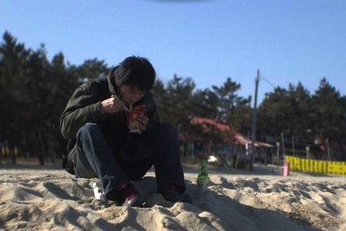 Soju and instant noodles Soju and instant noodles