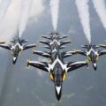 Thumbnail for post: Black Eagles showcase the T-50 for Korea Aerospace Industries at the Savoy