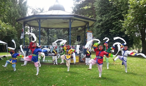Dong Sang Mask Dance performance