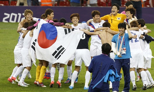 Korea's footballing victory over Japan
