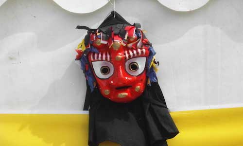 A Korean mask
