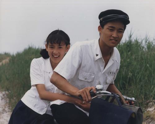 Hwa-young and Dong-jin in their time of innocence in their home village of Gilsoddeum