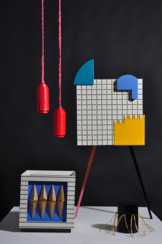 Hyesoo You: Fell on Good Soil (2011) Cardboard, Spraypaint