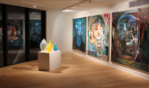 Works by Shin Mee-kyoung and Baik Hyun-jhin