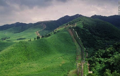 Along Korea's 155-mile-long demilitarized zone