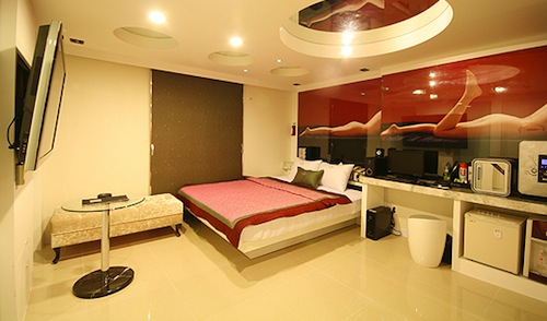 Room in a love motel