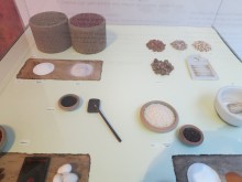 The cosmetics counter