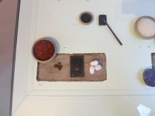 The cosmetics counter