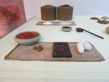 The cosmetics counter