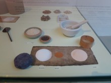 The cosmetics counter
