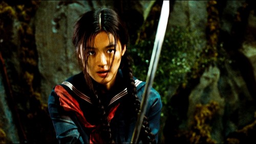 Jeon Ji-hyun as Saya in The Last Vampire