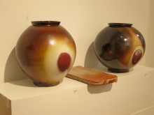 Moon jars by Lee Chang-sook