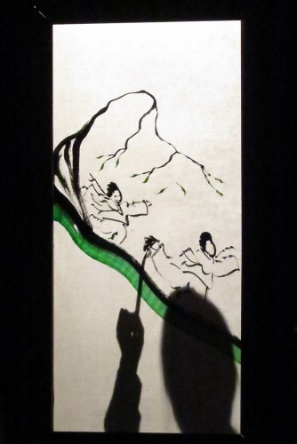 A skilled painter filled in some of the story between scenes