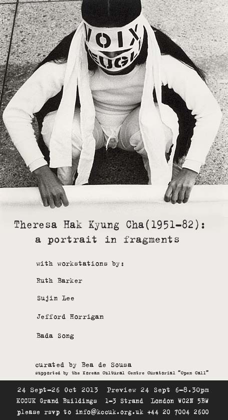 Theresa Hak Kyung Cha poster