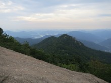 Descending from Cheonwangbong