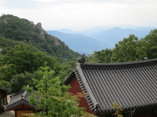 One of the stunning views from Beopgyesa