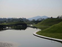 The Suncheon Lake Garden by Charles Jencks