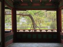 The pavilion in the Palace Garden