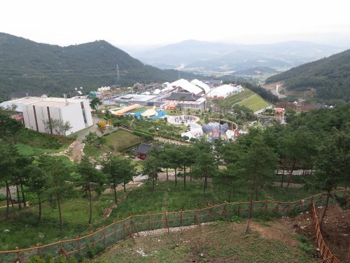 A view of the Sancheong Expo campus