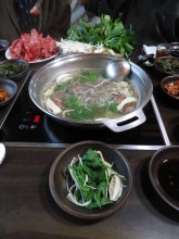 Shabu shabu on the boil