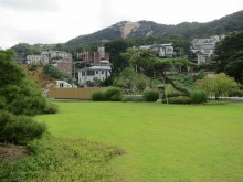 The modern garden on the roof of Seoul Museum