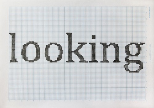 Looking graphic
