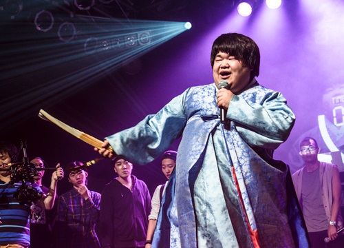 Pansori singer Lee Seung-min Pansori singer Lee Seung-min