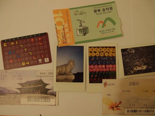 Souvenirs from Seoul