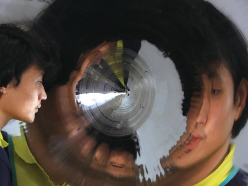 Looking at The real world from within The real world