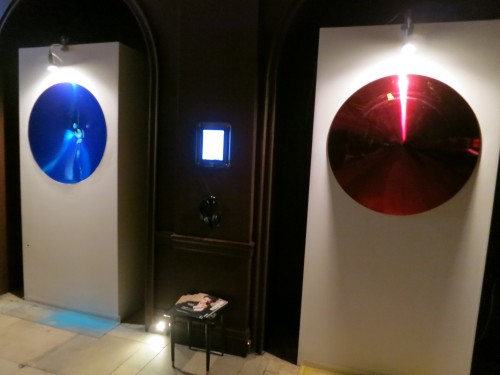 Yun Sungfeel: Looking at The real world from within The real world - currently installed at Sketch in Mayfair