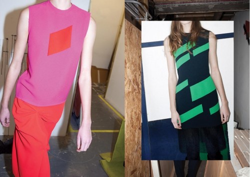 Bold colours and shapes in Rejina Pyo's AW14