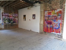 First floor installation view